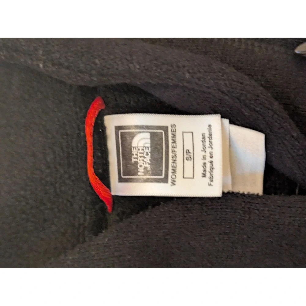 The‎ North Face Fleece Pullover Snap Mock Neck Soft Lightweight Black S - Picture 10 of 13